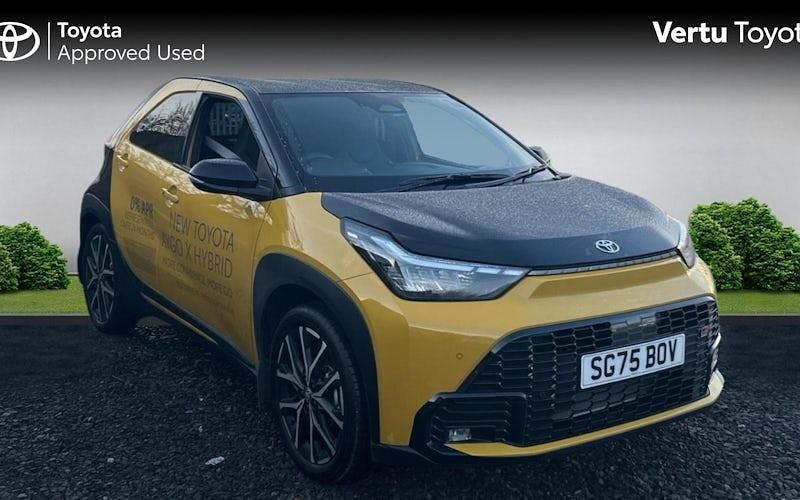 New Toyota Aygo X Sport 116 HP (85 kW) 2025 Yellow SUV