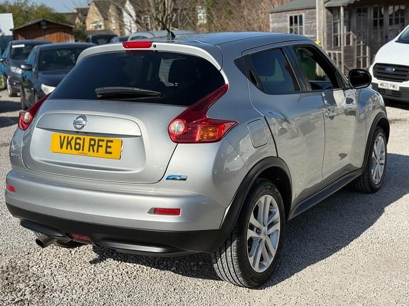 Used Nissan Juke Acenta 110 HP (80 kW) 2011 Silver SUV