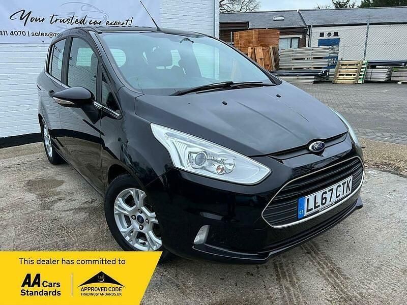 Used Ford B-MAX Zetec 100 HP (73 kW) 2018 Black MPV
