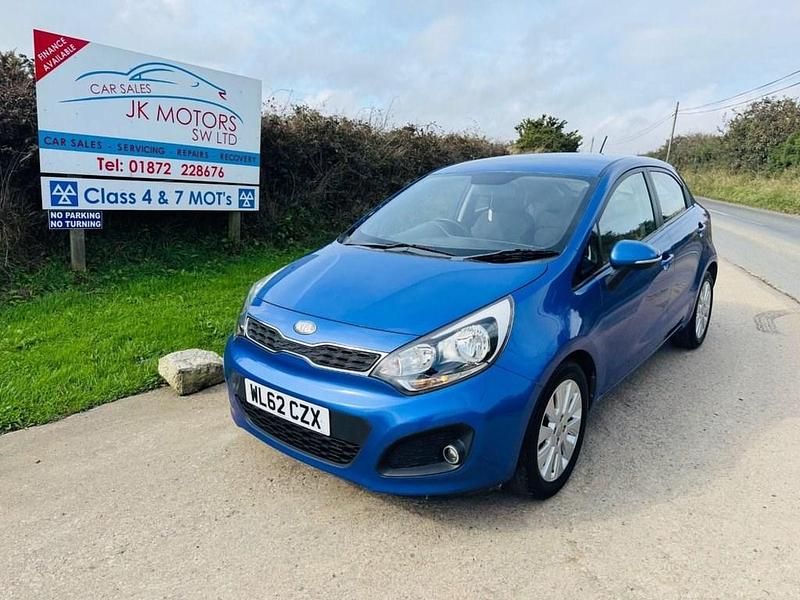 Blue Used 2012 Kia Rio 2 Hatchback | £6,295 (Fair price) - Image 1/3