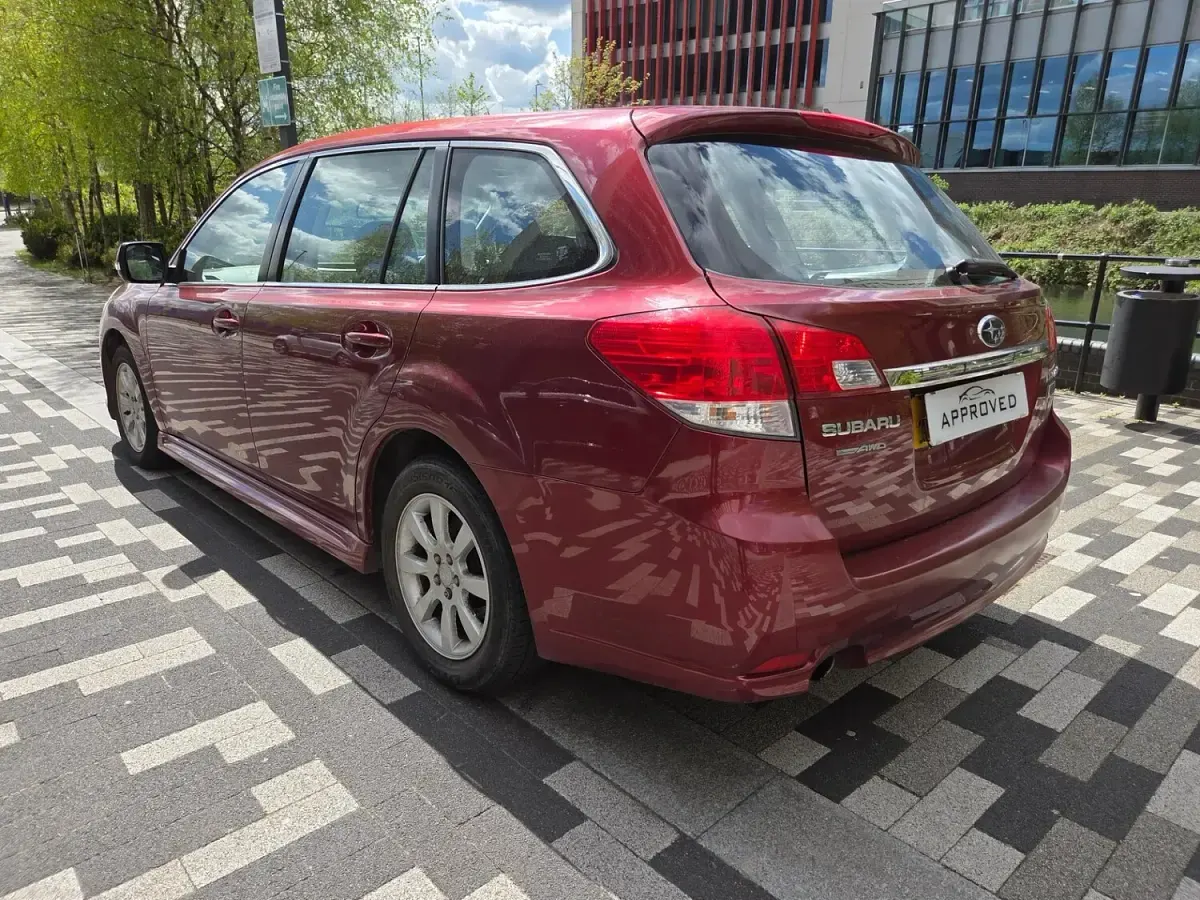 Used Subaru Legacy 2010 Red Estate