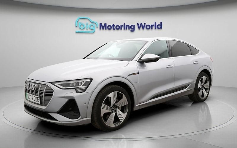 Used Audi e-tron Sportback S-Line 300 kW (408 HP) 2022 Silver SUV