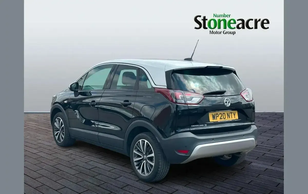 Used Vauxhall Crossland X Elite 128 HP (94 kW) 2020 Black SUV