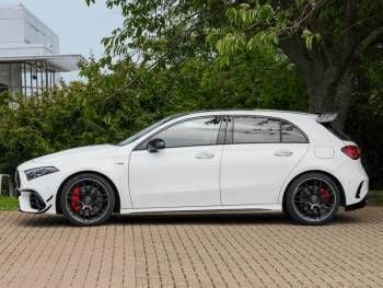 Used Mercedes A45 AMG 421 HP (309 kW) 2023 White Sedan
