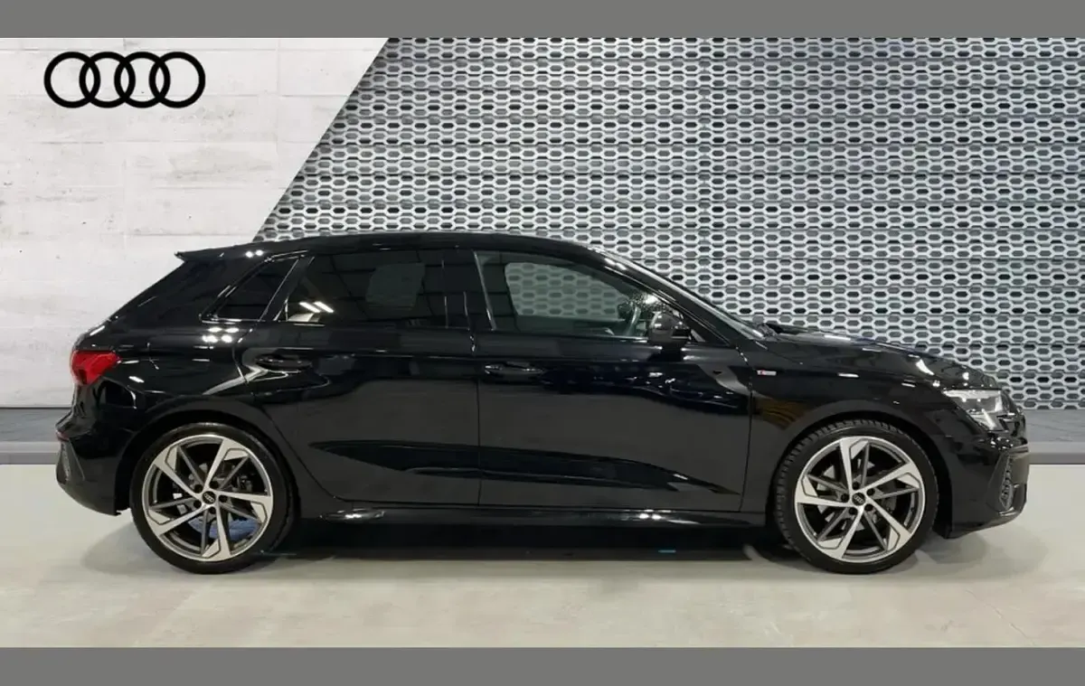 Used Audi A3 Black Edition 147 HP (108 kW) 2023 Black Sedan