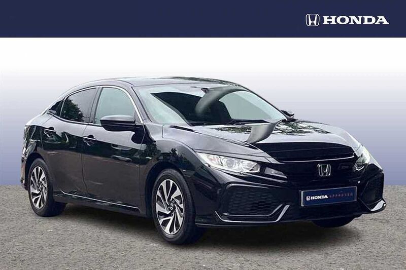 Black Used 2018 Honda Civic SE | £11,555 (Good price) - Image 1/4