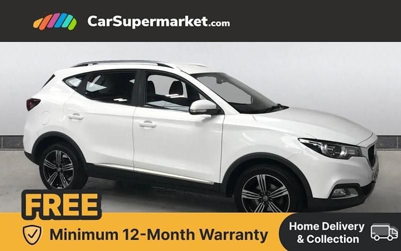 White Used 2019 MG ZS Exclusive Sedan | £11,697 (Fair price) - Image 1/4