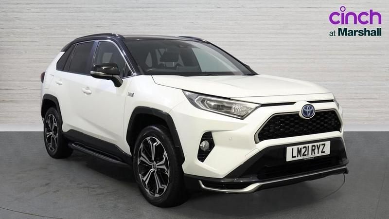 Used Toyota RAV4 Hybrid 306 HP (225 kW) 2021 Bitone  white/black SUV