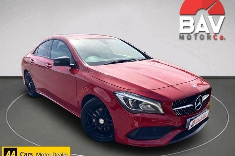 Used Mercedes CLA220 AMG line 2017 Red Sedan
