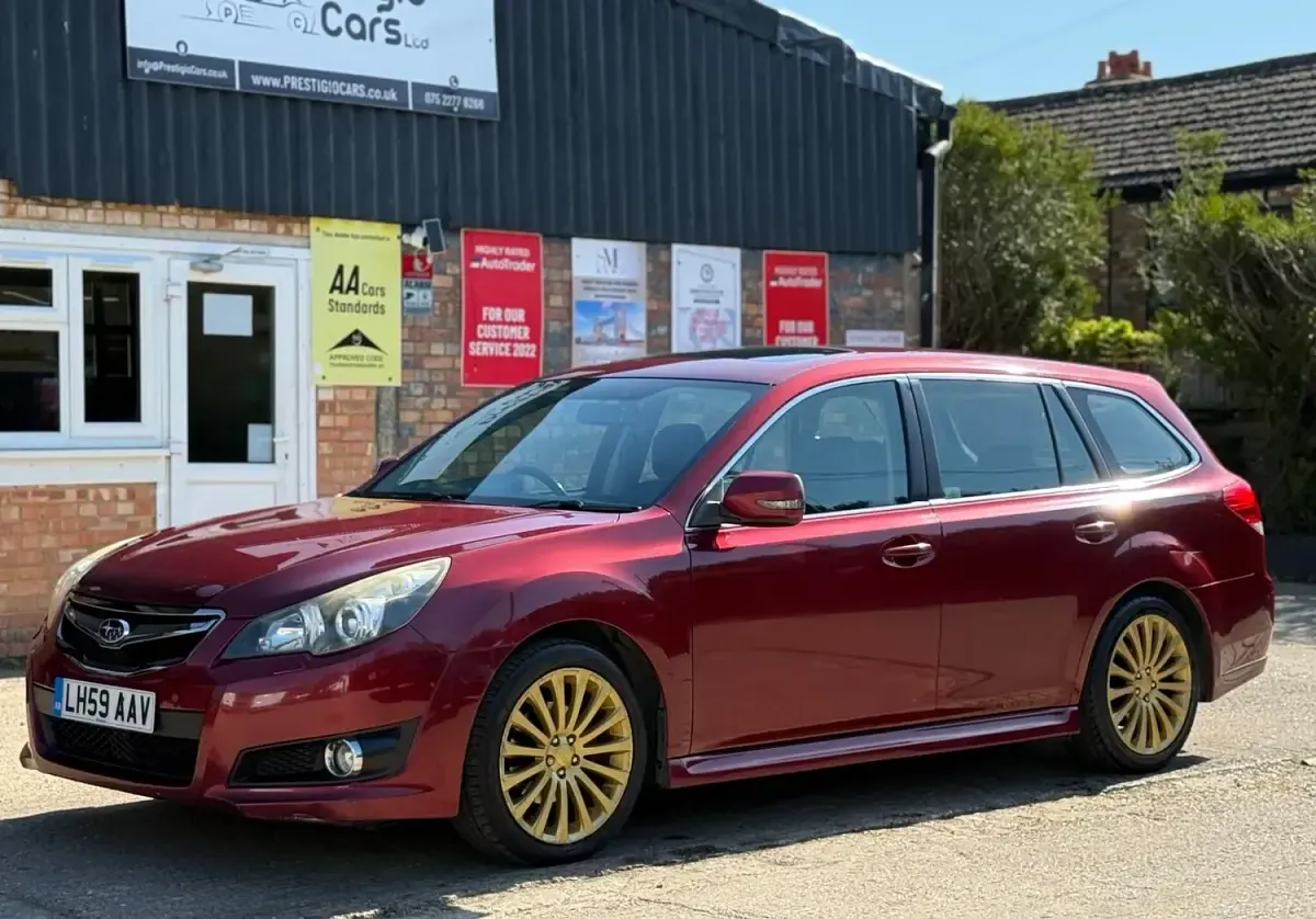 Used Subaru Legacy Sport 2009 Red Estate