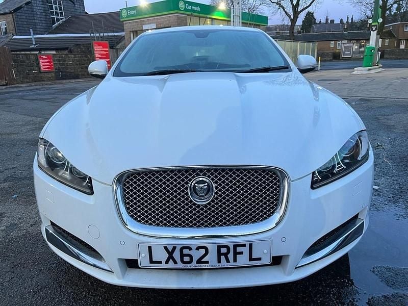 White Used 2012 Jaguar XF Premium Luxury Sedan | £5,250 (Fair price) - Image 1/3