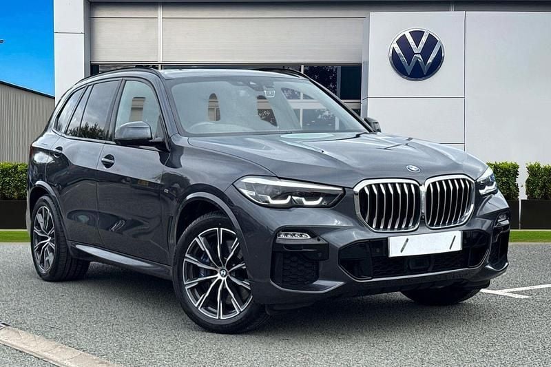 Grey Used 2020 BMW X5 M Sport SUV | £44,555 (Good price) - Image 1/4