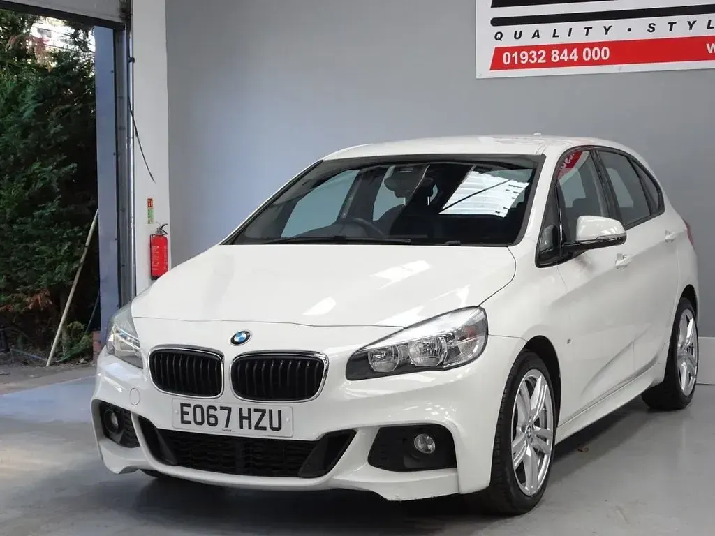 Used BMW 218 M Sport 150 HP (110 kW) 2017 White MPV