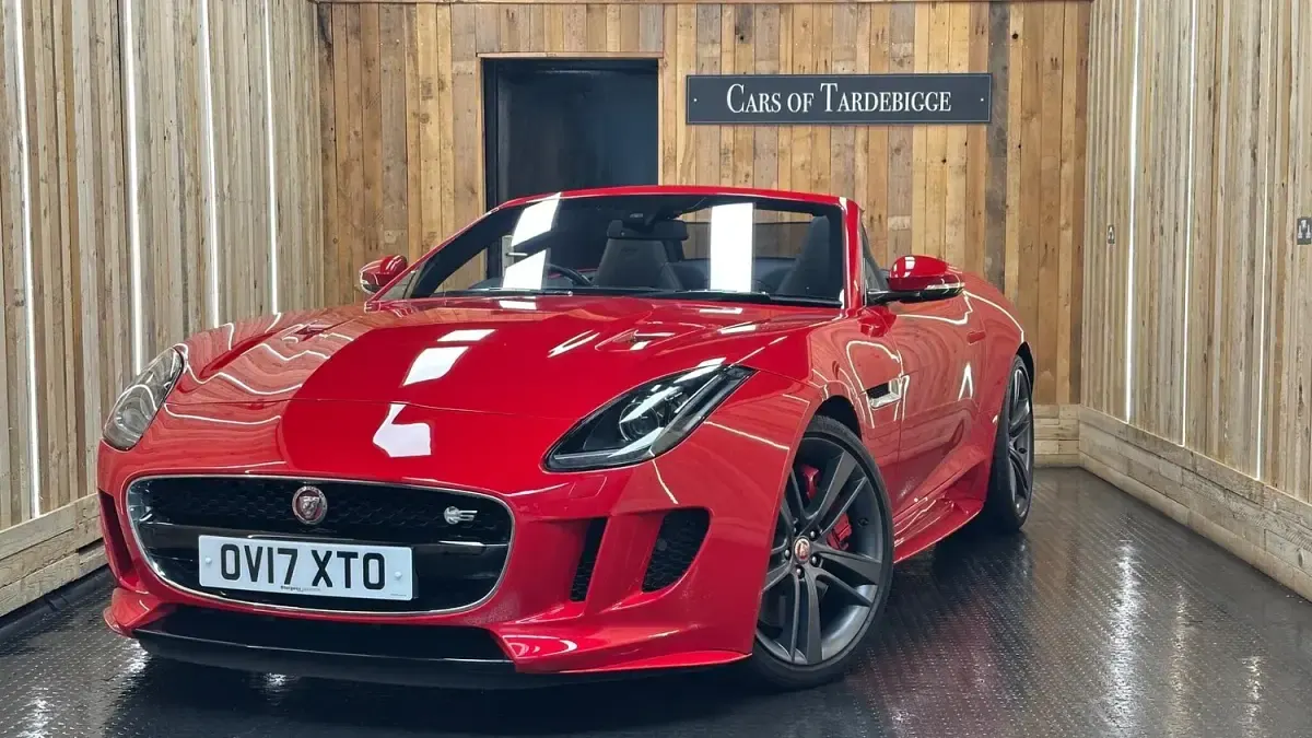 Used Jaguar F-Type S 2017 Red Cabriolet