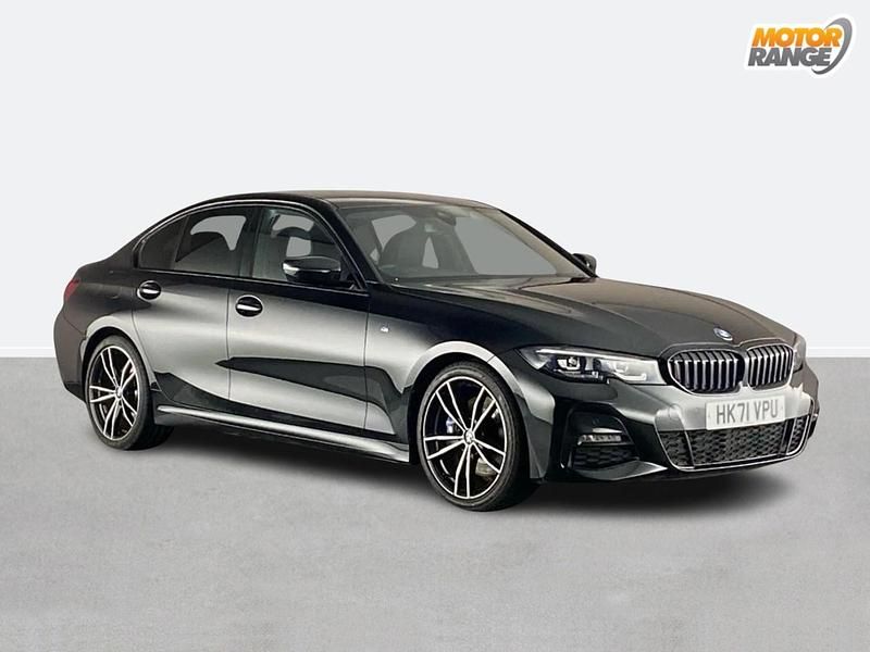 Black Used 2021 BMW 320 M Sport Sedan | £23,895 (Fair price) - Image 1/4