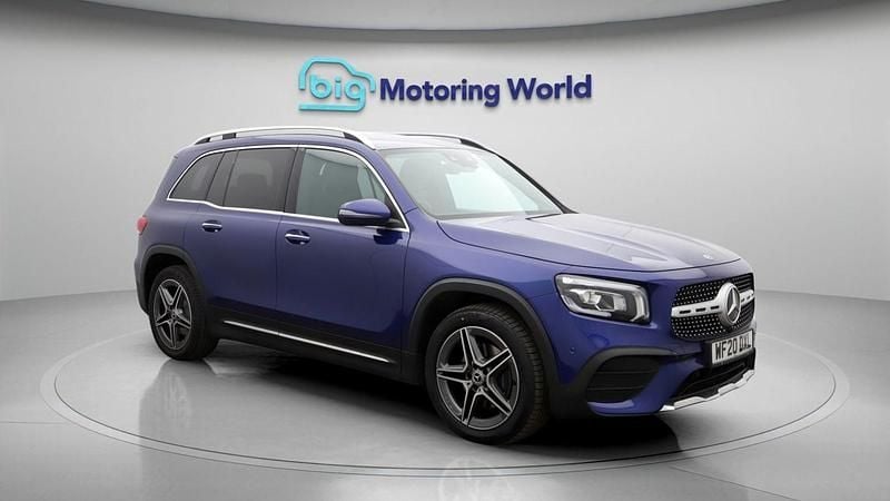 Used Mercedes GLB200 AMG line 148 HP (108 kW) 2020 Blue SUV