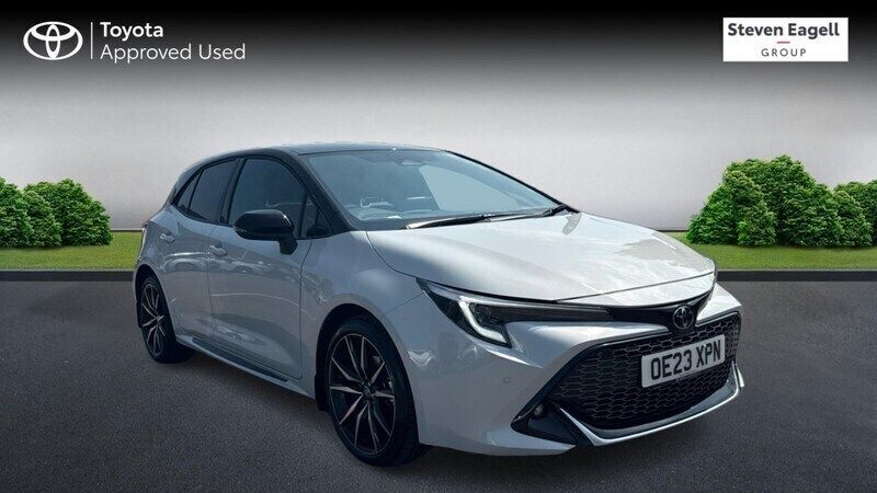 Grey/black Used 2023 Toyota Corolla Sport Hatchback | £22,535 (Expensive) - Image 1/4