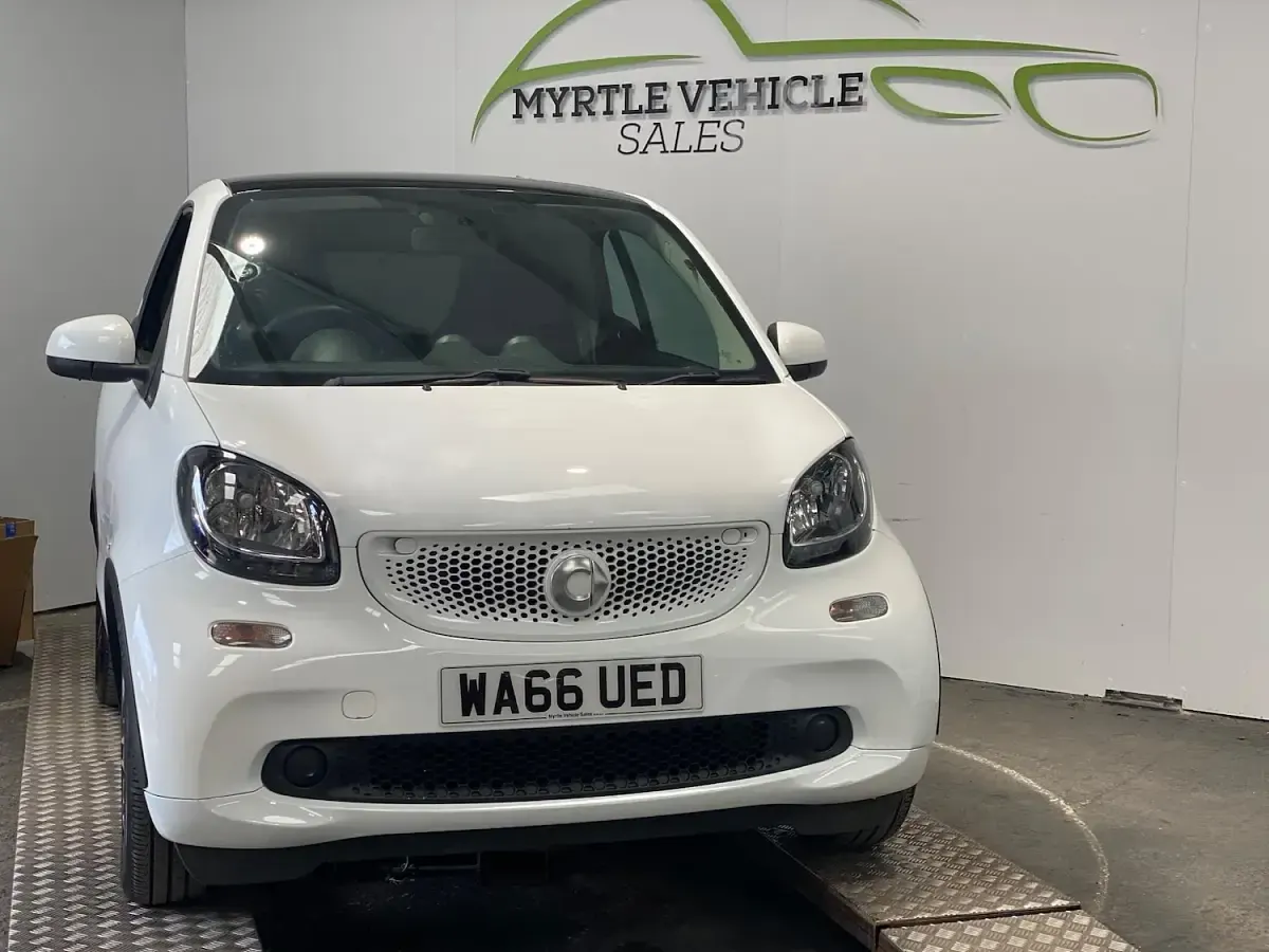 Used Smart ForTwo Coupé 71 HP (52 kW) 2016 Blue Coupe