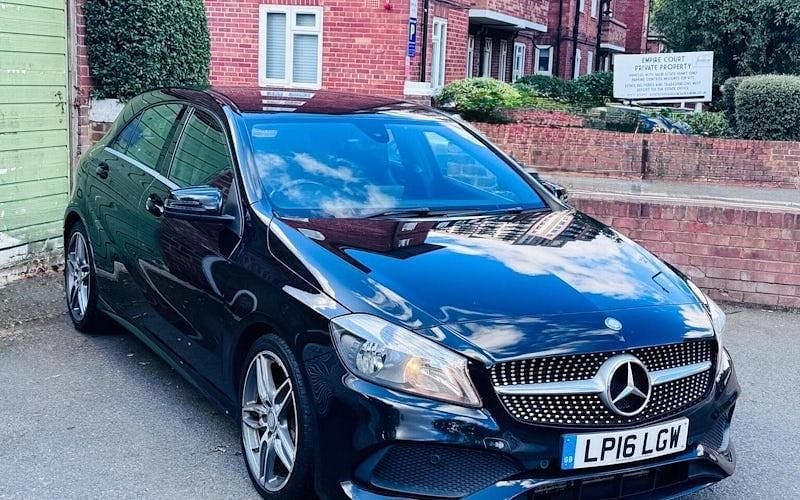 Used Mercedes A200 AMG line 136 HP (100 kW) 2018 Hatchback