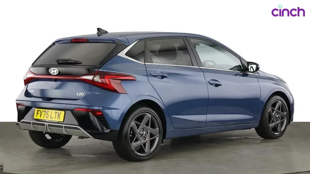 Used Hyundai i20 Premium 2025 Blue Hatchback