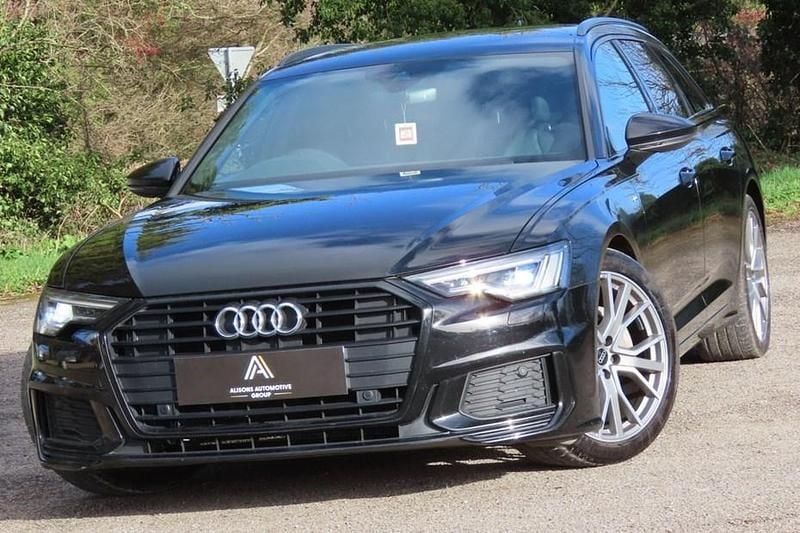 Used Audi A6 Black Edition 204 HP (150 kW) 2022 Black Estate