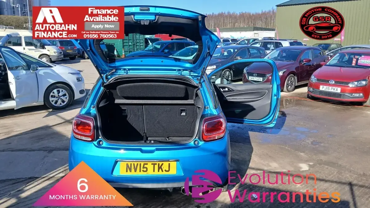 Used Citroën DS3 PureTech 2015 Blue Hatchback