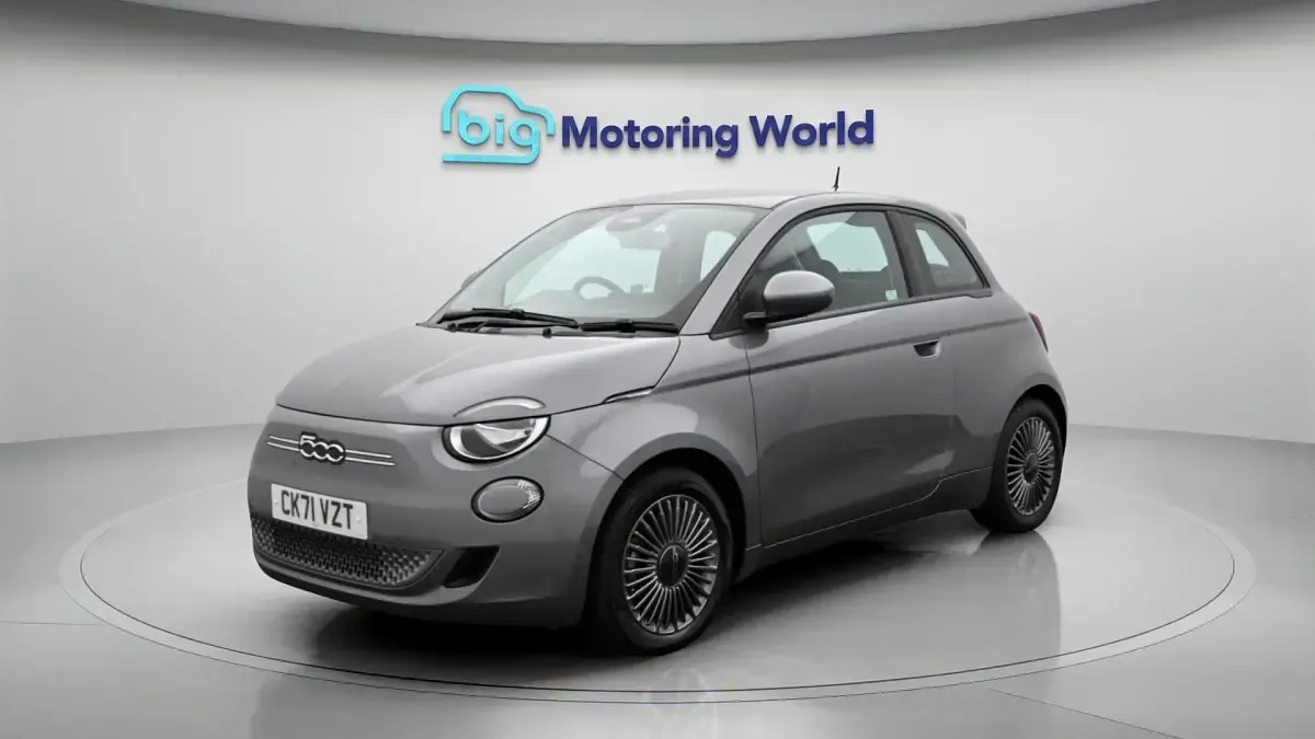 Used Fiat 500e Icon 86 kW (118 HP) 2021 Grey Hatchback