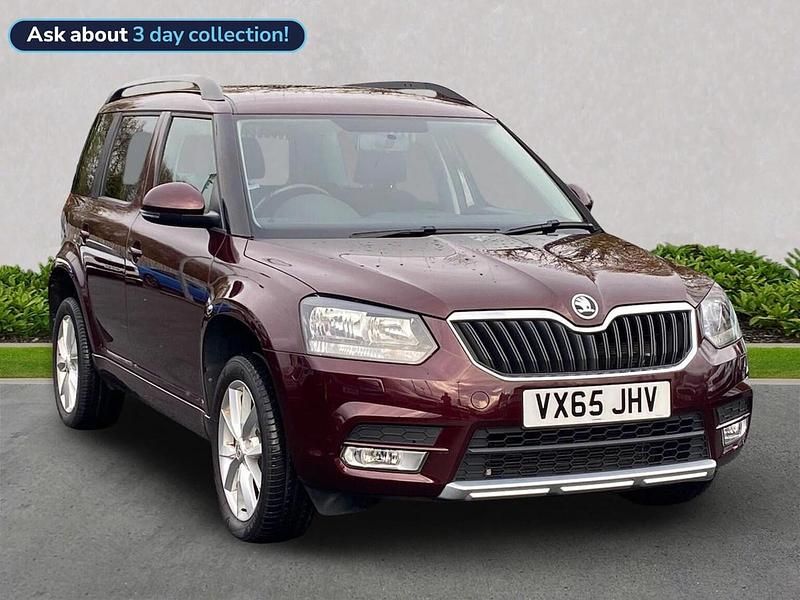 Red Used 2015 Skoda Yeti SE SUV | £12,980 (Fair price) - Image 1/4