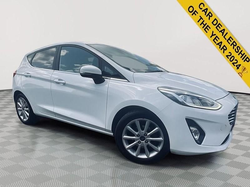 White Used 2018 Ford Fiesta Titanium Hatchback | £8,500 (Super price) - Image 1/4