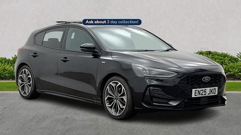 Used Ford Focus ST-Line X 155 HP (114 kW) 2025 Black Hatchback