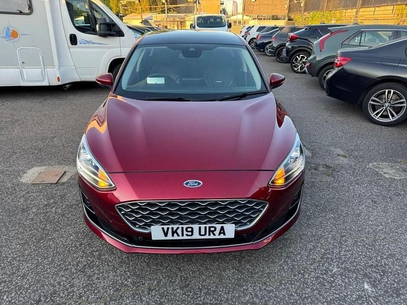 Usado Ford Focus Vignale 150 HP (110 kW) 2019 Vermelho Citadino