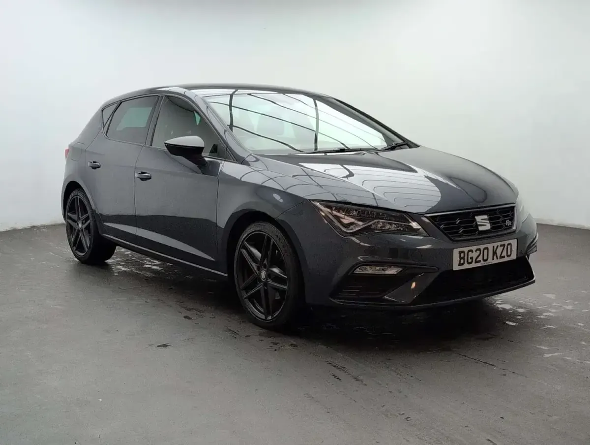 Used Seat Leon Black Edition 130 HP (95 kW) 2020 Grey Hatchback