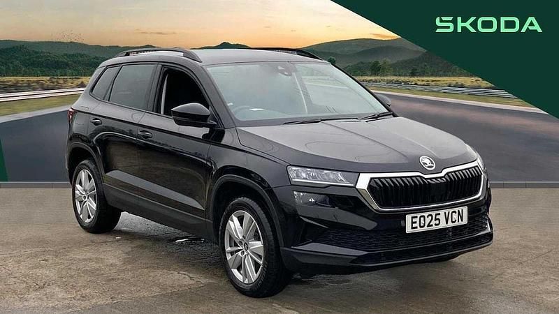 Black Used 2025 Skoda Karoq SE SUV | £24,296 (Fair price) - Image 1/4