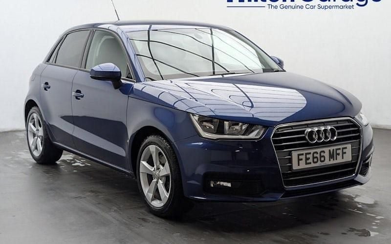 Blue Used 2016 Audi A1 Sportback Sport Hatchback | £12,450 (Fair price) - Image 1/4