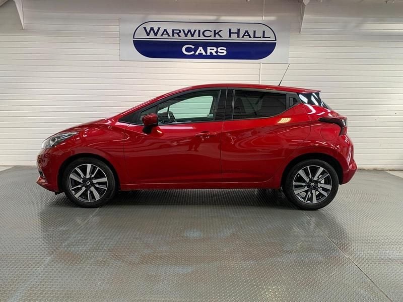 Used Nissan Micra N-Connecta 2017 Red Hatchback