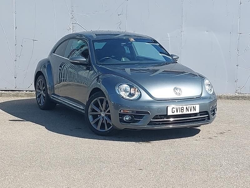 Used VW Beetle Design 105 HP (77 kW) 2018 Grey Hatchback