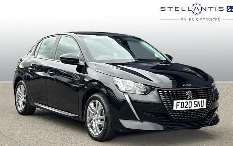Black Used 2020 Peugeot 208 Active Hatchback | £11,058 (Fair price) - Image 1/4