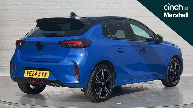 Used Vauxhall Corsa Ultimate 130 HP (95 kW) 2024 Blue Hatchback
