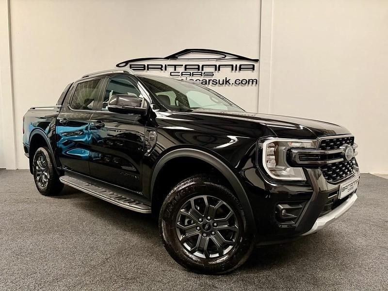 Black Used 2024 Ford Ranger Wildtrack Pickup | £29,980 (Good price) - Image 1/4