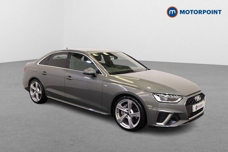 Grey Used 2022 Audi A4 S-Line Sedan | £25,499 (Fair price) - Image 1/4