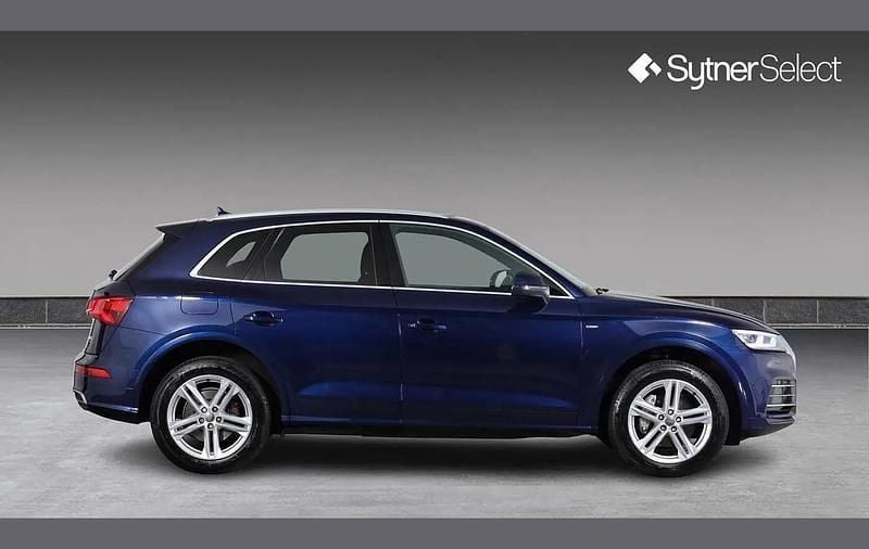 Used Audi Q5 S-Line 248 HP (182 kW) 2017 Blue SUV