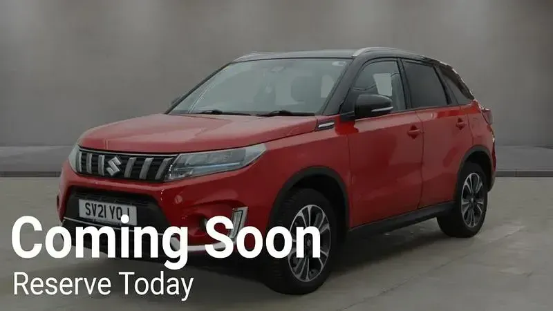 Used Suzuki Vitara SZ5 2021 Red SUV