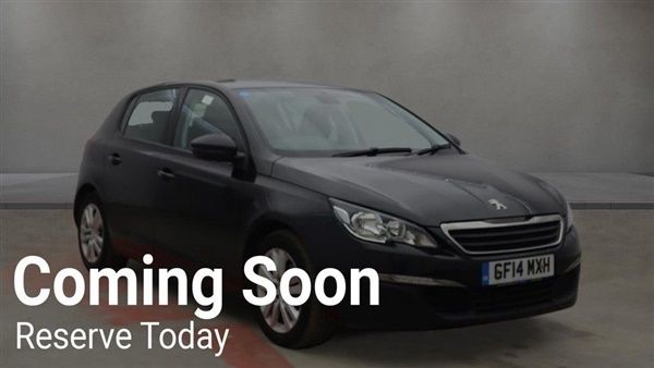 Black Used 2014 Peugeot 308 Active Hatchback | £3,249 (Fair price) - Image 1/1