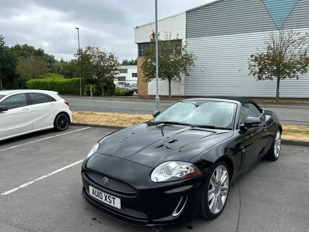 Used Jaguar XK Supercharged 2010 Black Cabriolet