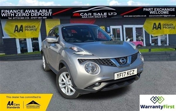Silver Used 2017 Nissan Juke Acenta SUV | £5,818 (Fair price) - Image 1/1