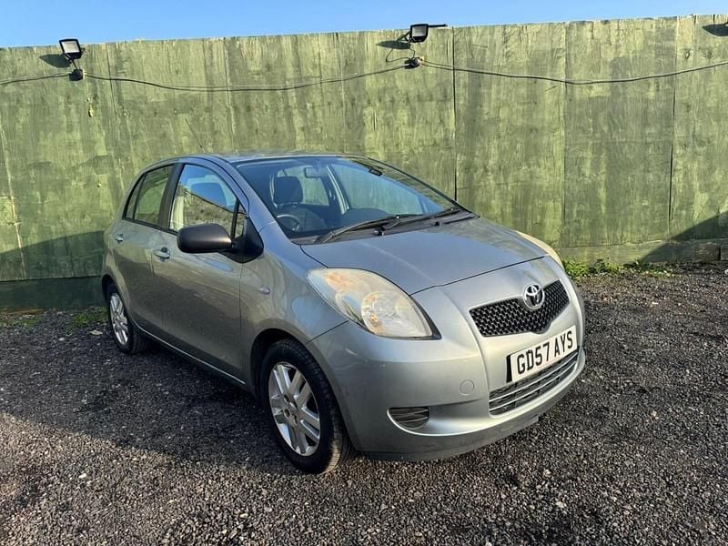 Used Toyota Yaris 2008 Silver Hatchback