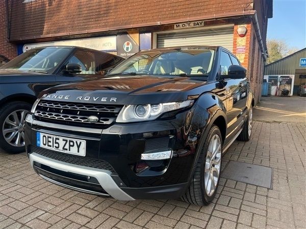 Black Used 2015 Land Rover Range Rover evoque Dynamic SUV | £10,000 (Fair price) - Image 1/1