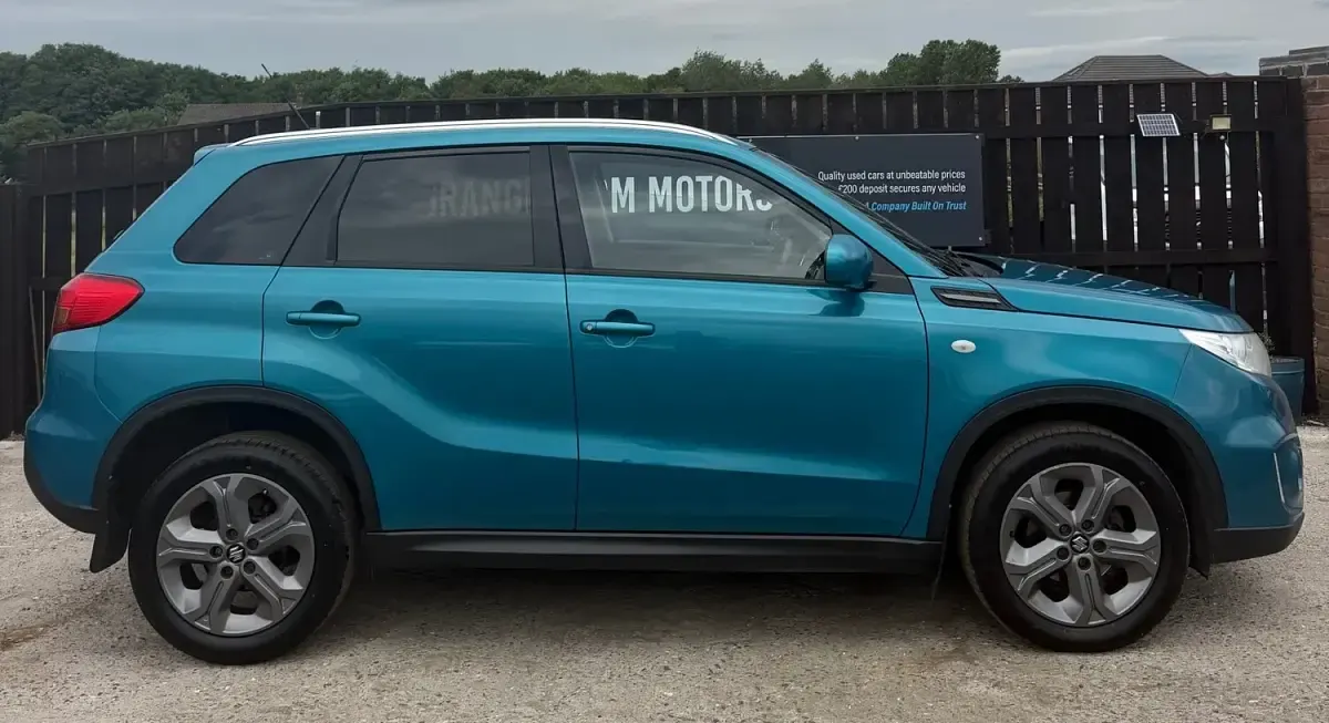 Used Suzuki Vitara SZ-T 120 HP (88 kW) 2015 Turquoise SUV