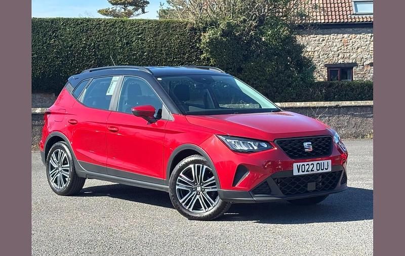 Used Seat Arona SE Technology 109 HP (80 kW) 2022 Red SUV