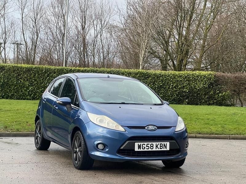 Used Ford Fiesta Zetec 2009 Blue Hatchback